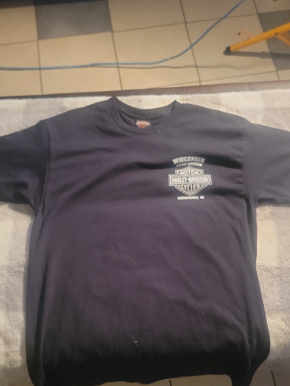 Harley Davidson Black Short Sleeve